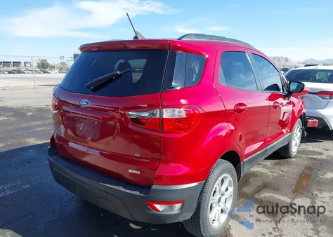 2019 Ford Ecosport Se из США, поврежденный, VIN MAJ3S2GE6KC293205